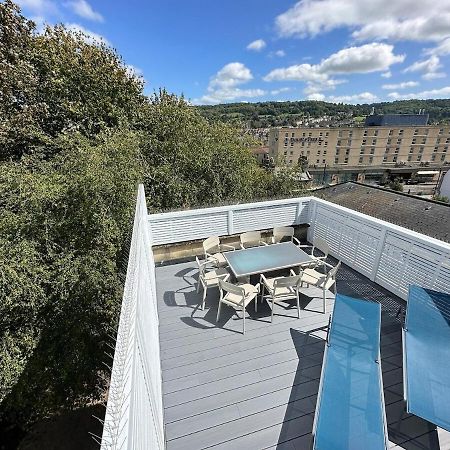 The Roof Terrace Maisonette - City Centre 巴斯 外观 照片