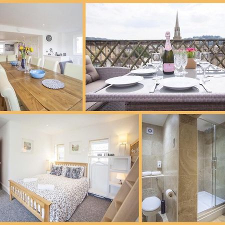The Roof Terrace Maisonette - City Centre 巴斯 外观 照片