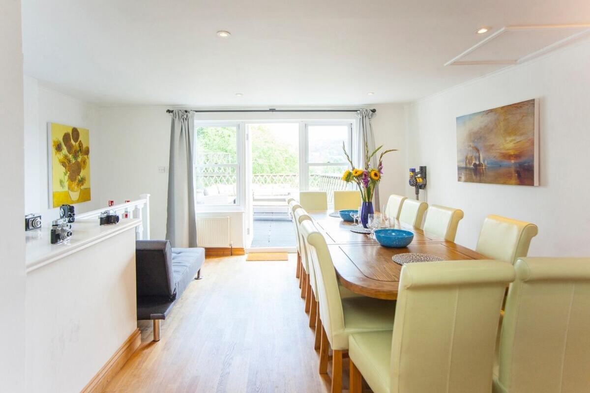The Roof Terrace Maisonette - City Centre 巴斯 外观 照片