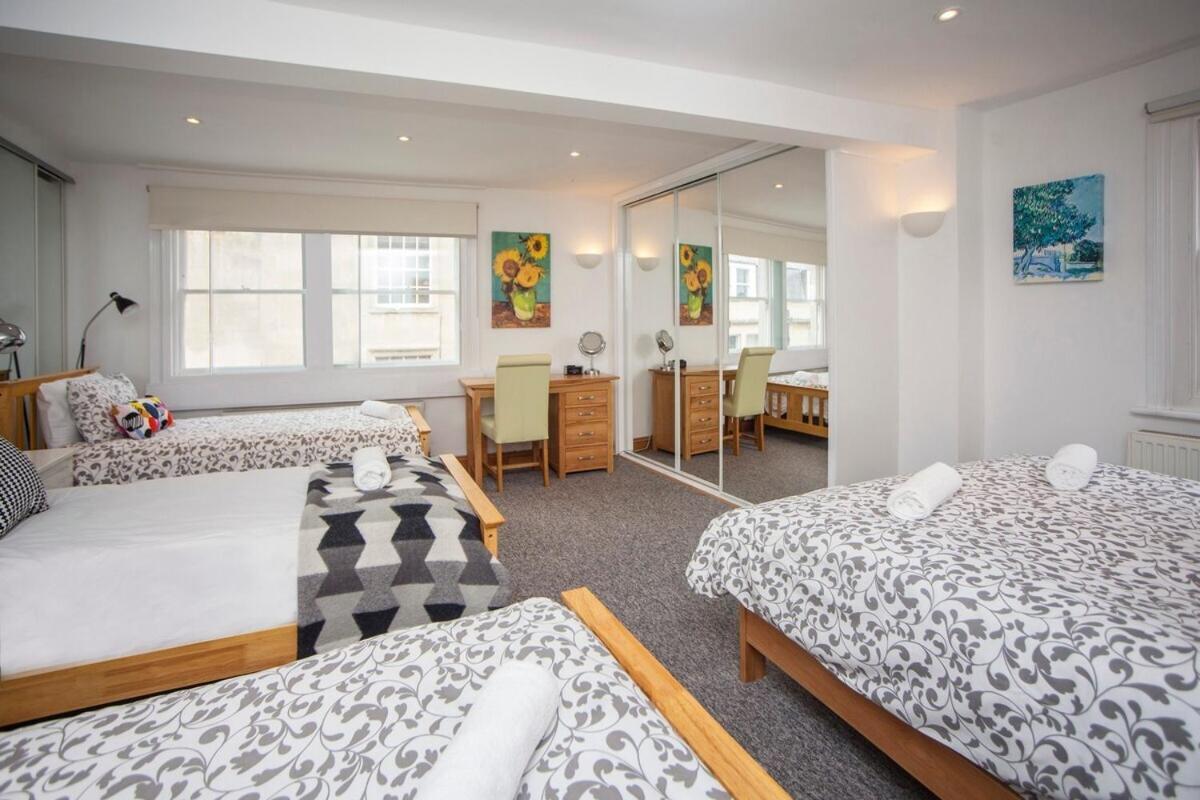 The Roof Terrace Maisonette - City Centre 巴斯 外观 照片