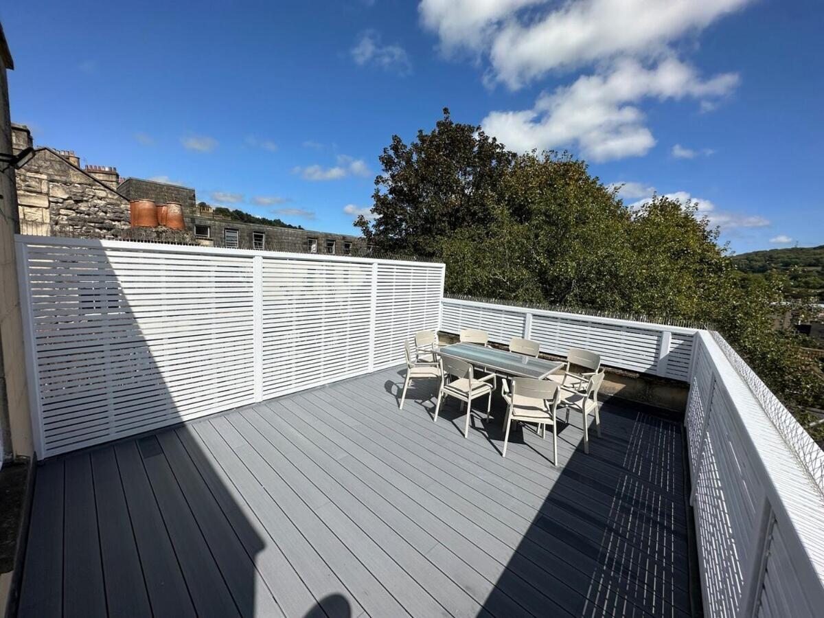 The Roof Terrace Maisonette - City Centre 巴斯 外观 照片